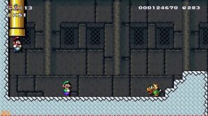 Super Mario Maker 2 – 2 Players Super Worlds Local Multiplayer Walkthrough World 1, 2 (+Bonus)