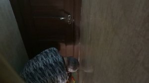 Монтаж ограничителя двери с магнитом