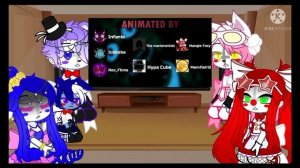 Sister Location react to Other Pizzerias /// Fnaf  1/// REPOST