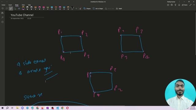 Valid Square | Leetcode Medium | Math | Geometry смотреть онлайн