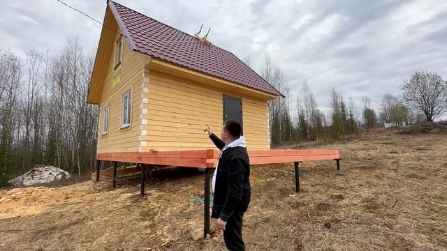 ?ОБЗОР неОБЫЧНОГО ДОМА 6Х6 С ПРОСТОРНОЙ ТЕРРАСОЙ смотреть онлайн