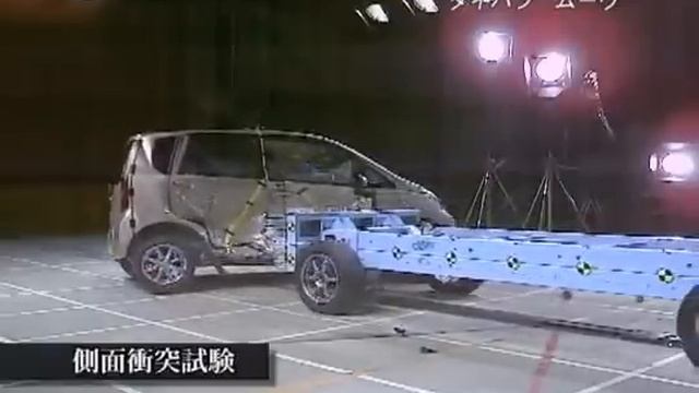 2011 Daihatsu Move/Move Custom JNCAP Side Impact смотреть онлайн