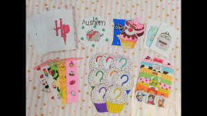 DIY?Пластыри?Mystery Cakes?Распаковка бумажных сюрпризов?Гарри Поттер?Закладки?Приготовь?