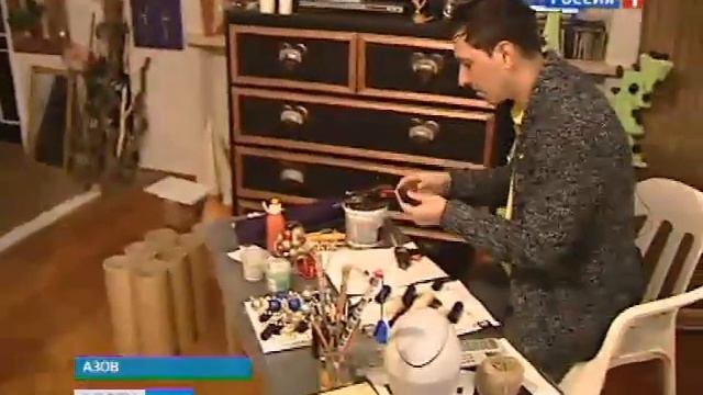 Донские мастера делают елки из картона и мутона смотреть онлайн