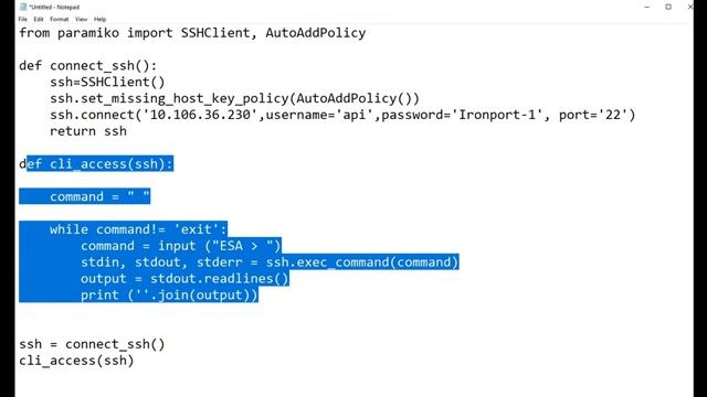 Make your own CLI with python & paramiko! How to SSH using python into any networking device! CISCO смотреть онлайн
