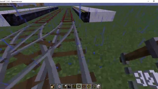гайд по моду Minecraft Transit Railway смотреть онлайн