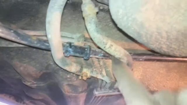 Снятие бака\замена топливного насоса Kia Clarus 98г.в. Часть 2