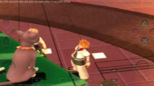 Play Kingdom Hearts 2 PS2 Emulator - Damon PS2 PRO - Kingdom Hearts 2 Android Gameplay - 2021 смотреть онлайн
