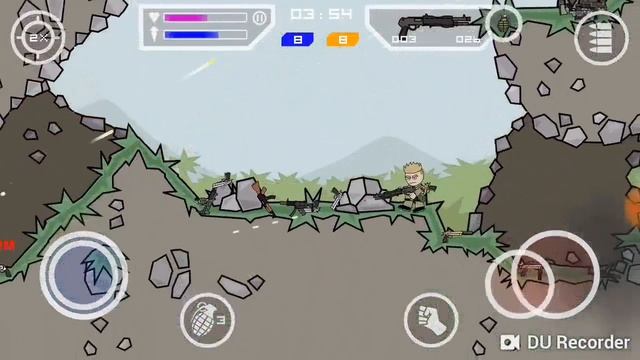 DOODLE ARMY 2 : MINI MILITIA GAME PLAY WALKTHROUGH смотреть онлайн
