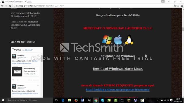 como baixar o Minecraft no windows 10 + JAVA 8 смотреть онлайн