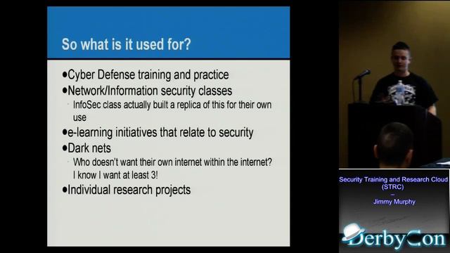 DerbyCon 3 0 S212 Security Training And Research Cloud Strc Jimmy Murphy смотреть онлайн