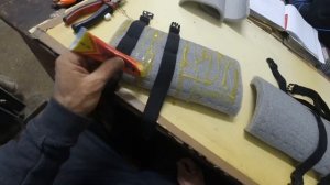 Наколенники для зимней рыбалки, своими руками, с бюджетных материалов.