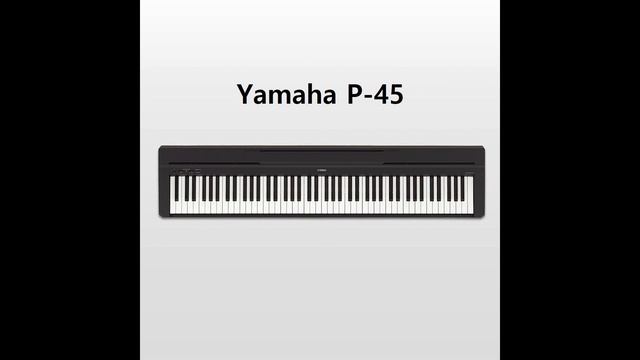Yamaha P-45 Demo Sound Sample смотреть онлайн