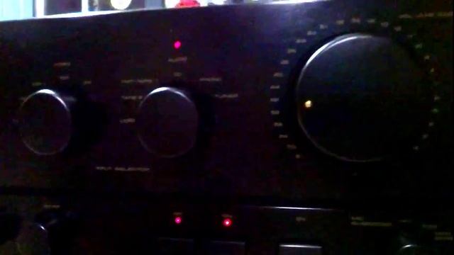 Pioneer A-636 amplifier demo 7 to speaker technics sb6 смотреть онлайн