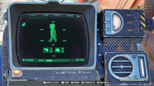 Fallout 76 - Liberator MK0's Melee Fists Gameplay, Combat Knife & Board Location, Ammo Box (2018) смотреть онлайн