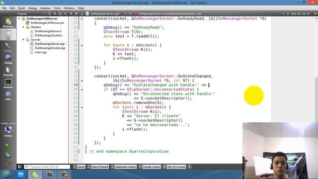 Tutorial Qt Creator - Messenger en C++ смотреть онлайн