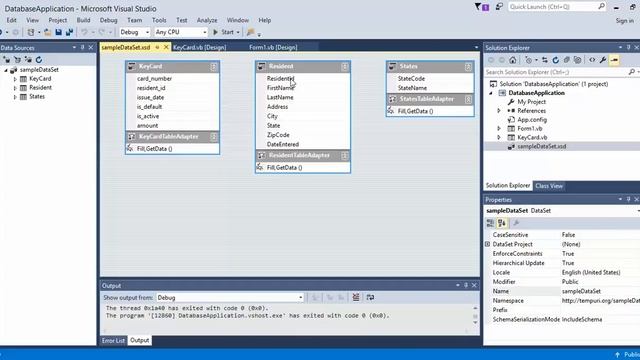 11 Visual Basic 2015 Creating a Relationship from From1 to Form 2 Data Visual Studio смотреть онлайн