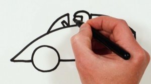 Рисуем фломастерами. Простой милый рисунок. Рисование для детей