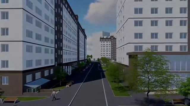ЖК 'Сити Парк' в Lumion 3D смотреть онлайн