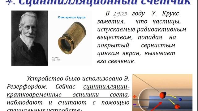 Исследование заряженных частиц. Физика смотреть онлайн