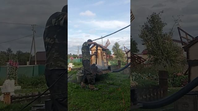 Браширование мойкой высокого давления смотреть онлайн
