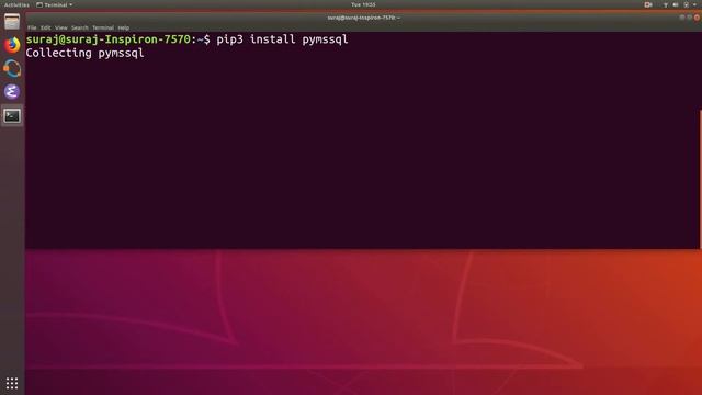 How To Install Python SQL Server PyMsSQL Client Library In Ubuntu Linux смотреть онлайн