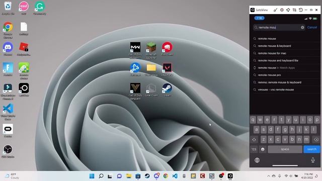 How to Make Your iPhone Into A Mouse! Windows/Mac смотреть онлайн