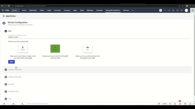 MongoDB Appiworks - Integrate and interoperate Zoho CRM and MongoDB смотреть онлайн