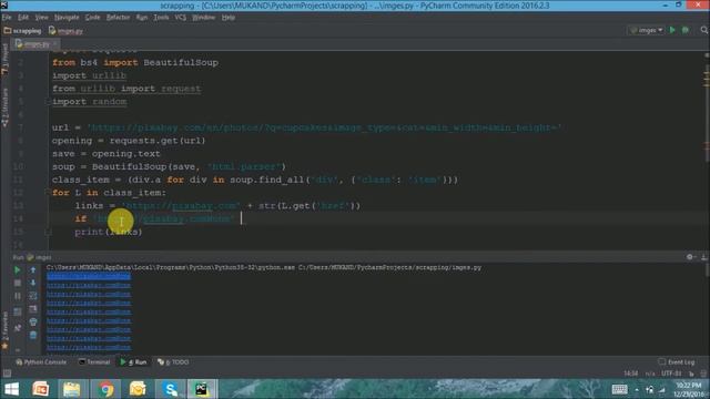 Scraping images from the web | basics of web scraping | Python. смотреть онлайн