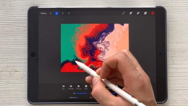 ProCreate - How to make YOUR own WALLPAPER(EASY) смотреть онлайн