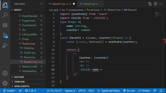 ReactJS Tutorial - 19 - React.memo() for beginners смотреть онлайн