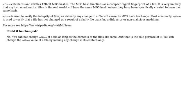 Ubuntu: How to change MD5 of a file? (3 Solutions!!) смотреть онлайн