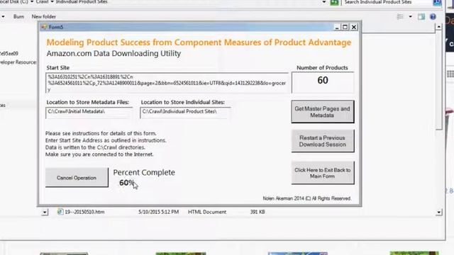 Running the Web Crawling and Review Parsing Program смотреть онлайн