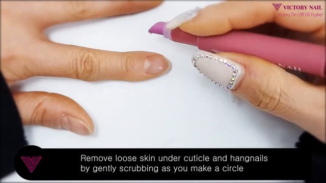 How to use Victory Ceramic Cuticle On Off Oil Pusher / Ceramic Pusher / Nail Care / On Off Pusher смотреть онлайн