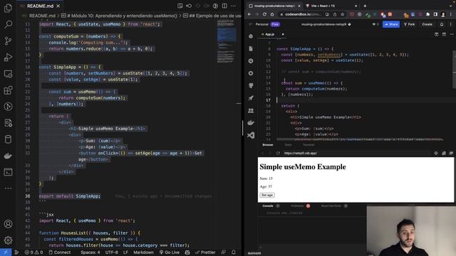 10. Curso React Avanzado - Aprendiendo y entendiendo useMemo() смотреть онлайн