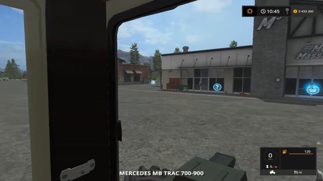 Farming Simulator 2017 обзор: трактора "MB TRAC 700-900 – DH 2.2.0.1" смотреть онлайн