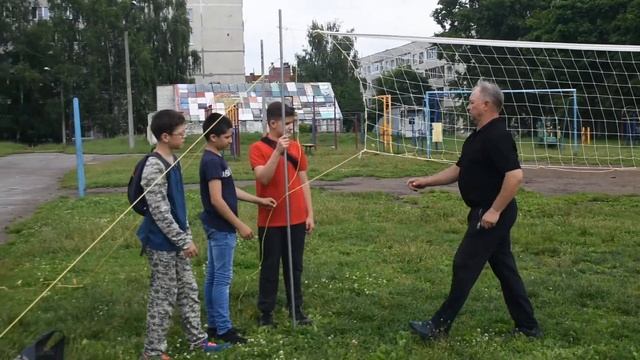 Волейбольная площадка за 4 минуты смотреть онлайн