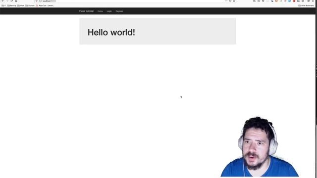 Learning Flask - Adding login with flask-login смотреть онлайн