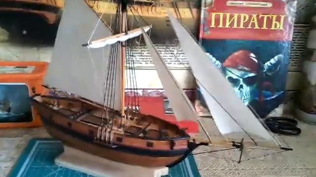 Пиратский шлюп. Паруса, ч. 2 ( Pirate ship. Sail, part 2 ) смотреть онлайн