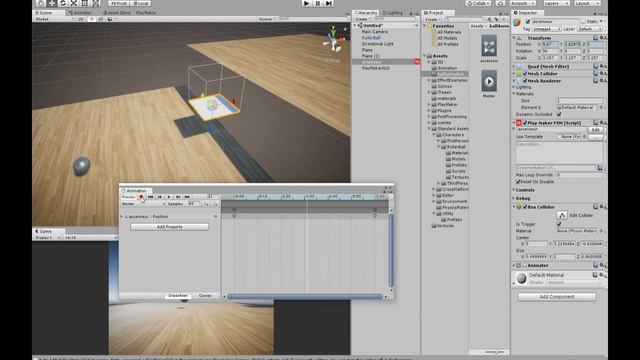 Tuto UNITY - comment faire un ascenseur... sans code смотреть онлайн