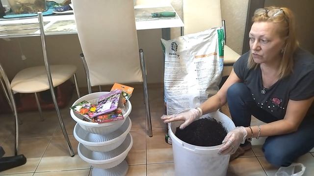 Посадка луковичных в кашпо. смотреть онлайн