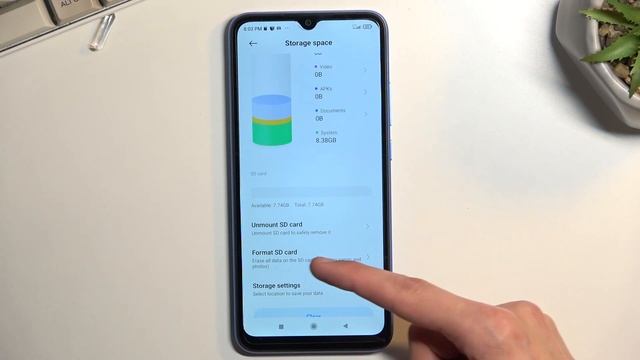 How to Format an SD Card on the REDMI 10A - Clear the Memory Card смотреть онлайн