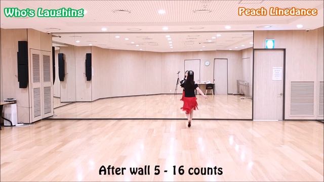 Who's Laughing Line Dance (Improver Level) смотреть онлайн