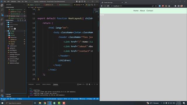 Next.js styling, component & props | NextJs 13 Tutorial смотреть онлайн