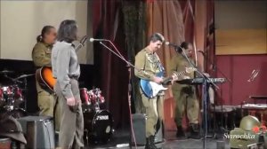 Пограничная колонна  А Карпенко и ветераны гр КАСКАД