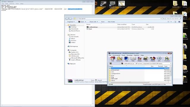 Minecraft Server Error (Unable to access JarFile) RESOLVED! смотреть онлайн