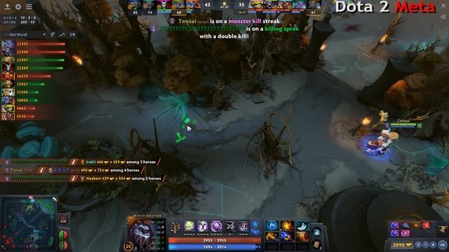 WITCH DOCTOR IS NOT A SUPPORT HERO! Mid WD Scepter OC -40% CD Delete All Meta Heroes WTF Dota 2 смотреть онлайн