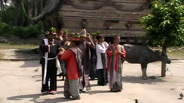 Traditional dance of the tribe of Batak, North Sumatra смотреть онлайн