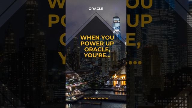 When You Power Up Oracle смотреть онлайн
