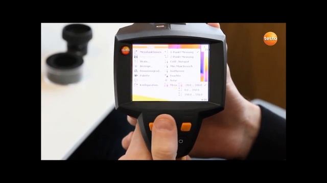 How To - testo 875i. 10. Установка диапазона измерений, измерение высоких температур смотреть онлайн